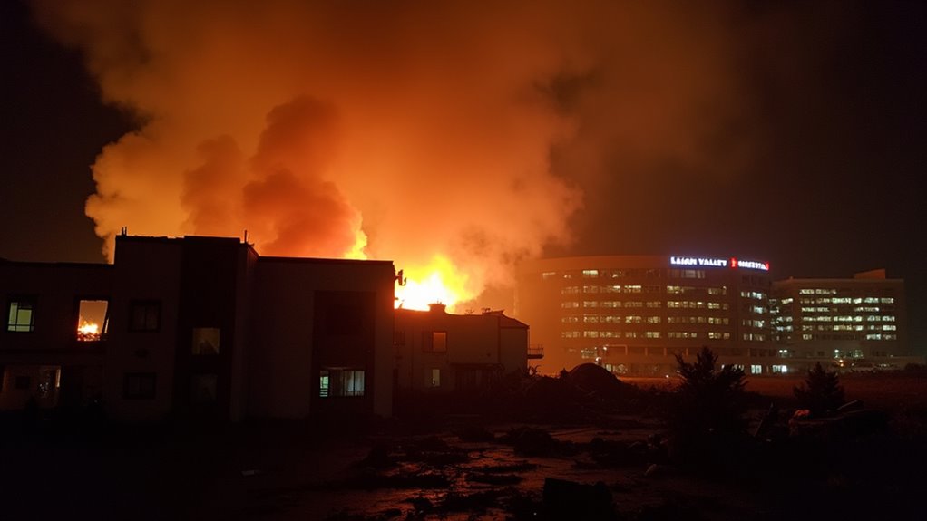 emergency evacuation at hospital