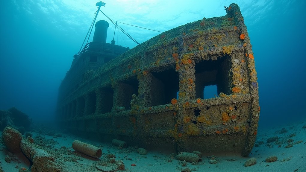 luxury steamer wreck discovery