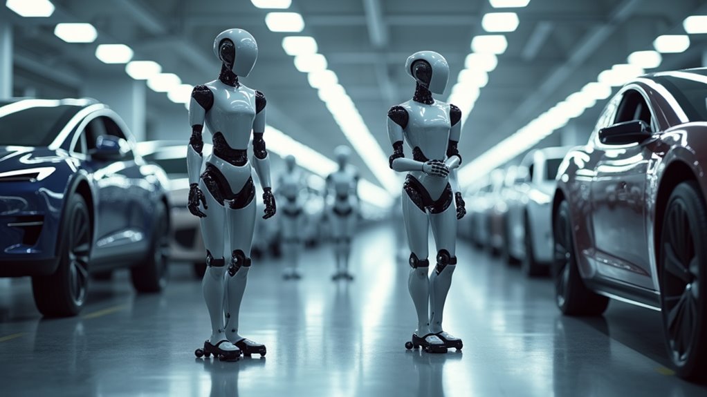 tesla shifts focus to robots