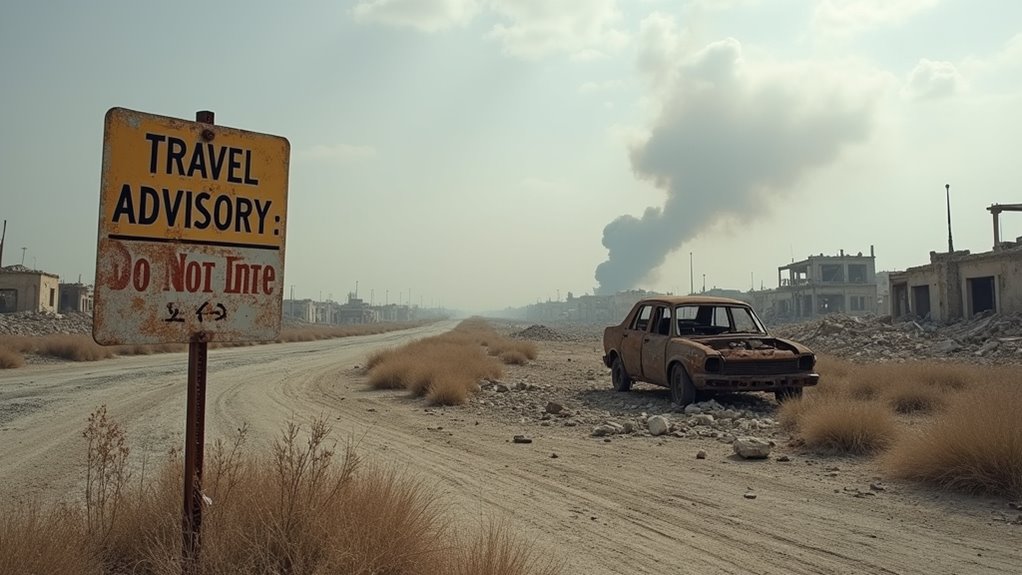 exclusions for conflict areas