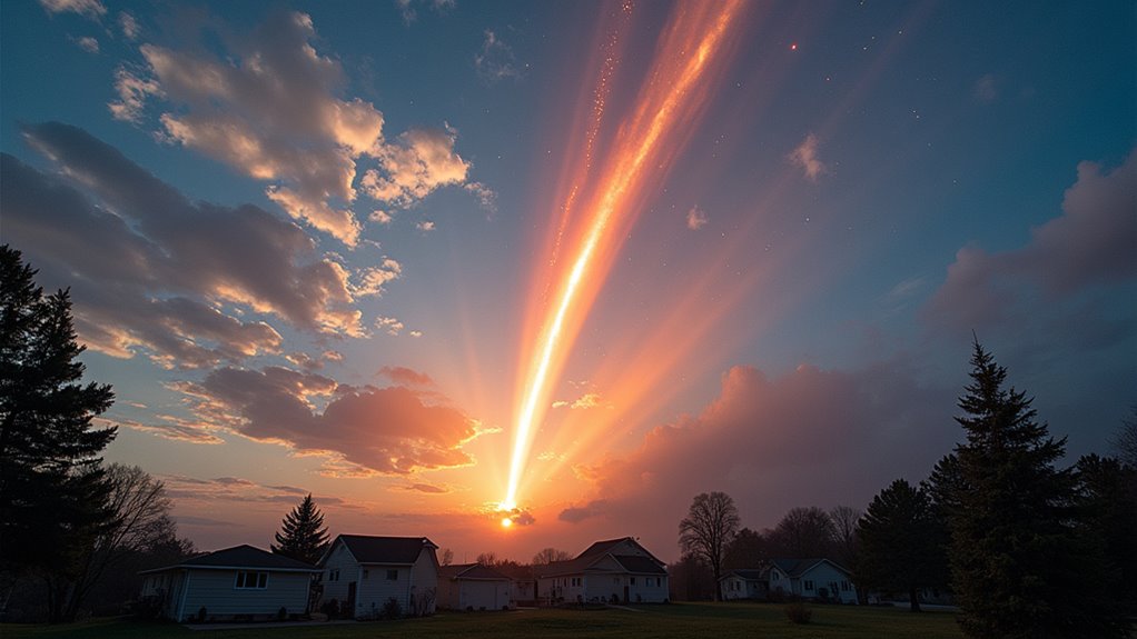 meteor strikes cleveland area