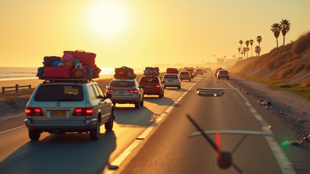 spring break driving risks