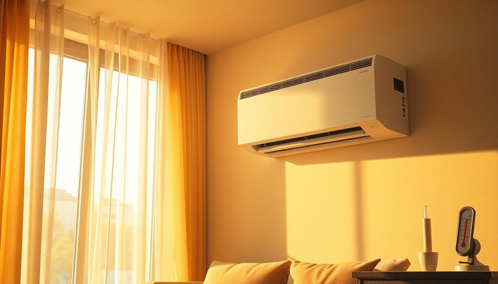 ac running but hot