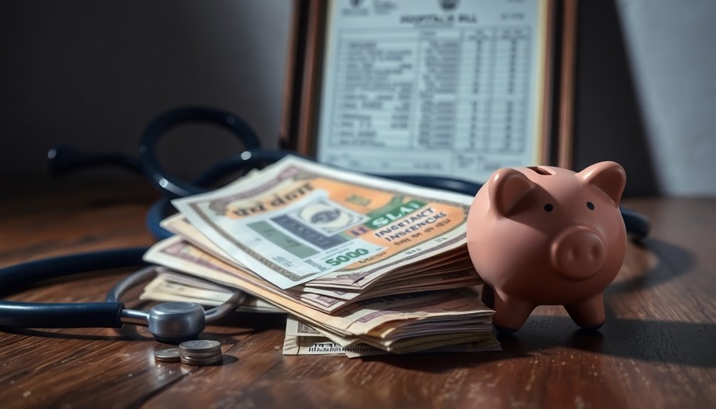 insufficient health insurance coverage