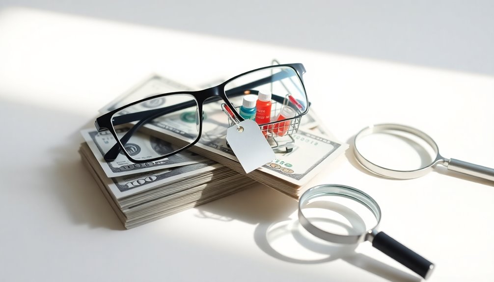 seniors avoiding overpriced eyeglasses