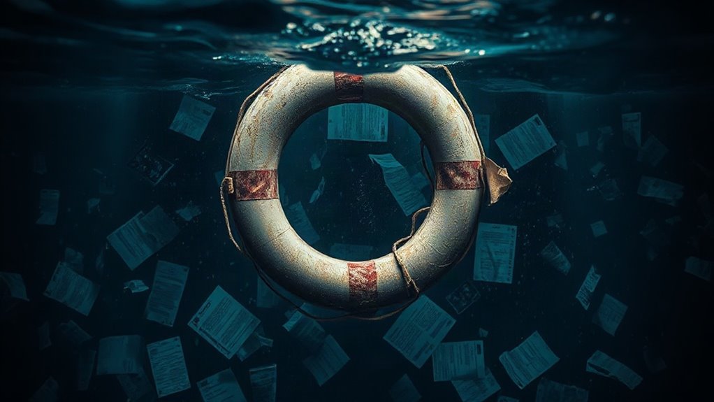 many insured still drowning debts